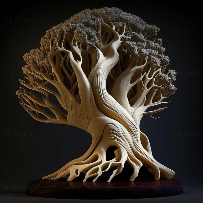 3D модель Dendroides ussuriensis (STL)